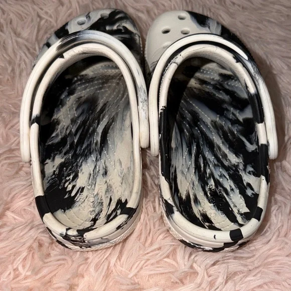 CROCS Kids Black and White - Picture 3 of 4